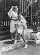 Two Rabaul Nurses - Bowie and Joyce as seen on the cover of Not Now Tomorrow © Claire Marriott Two Rabaul Nurses - Bowie and Joyce as seen on the cover of Not Now Tomorrow © Claire Marriott
